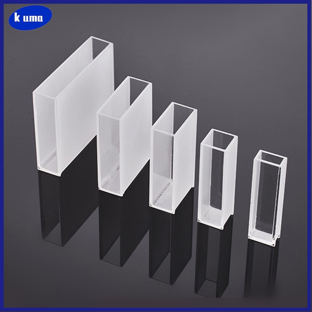 XK Quartz cuvette เหมาะสําหรับ 751/722 Spect