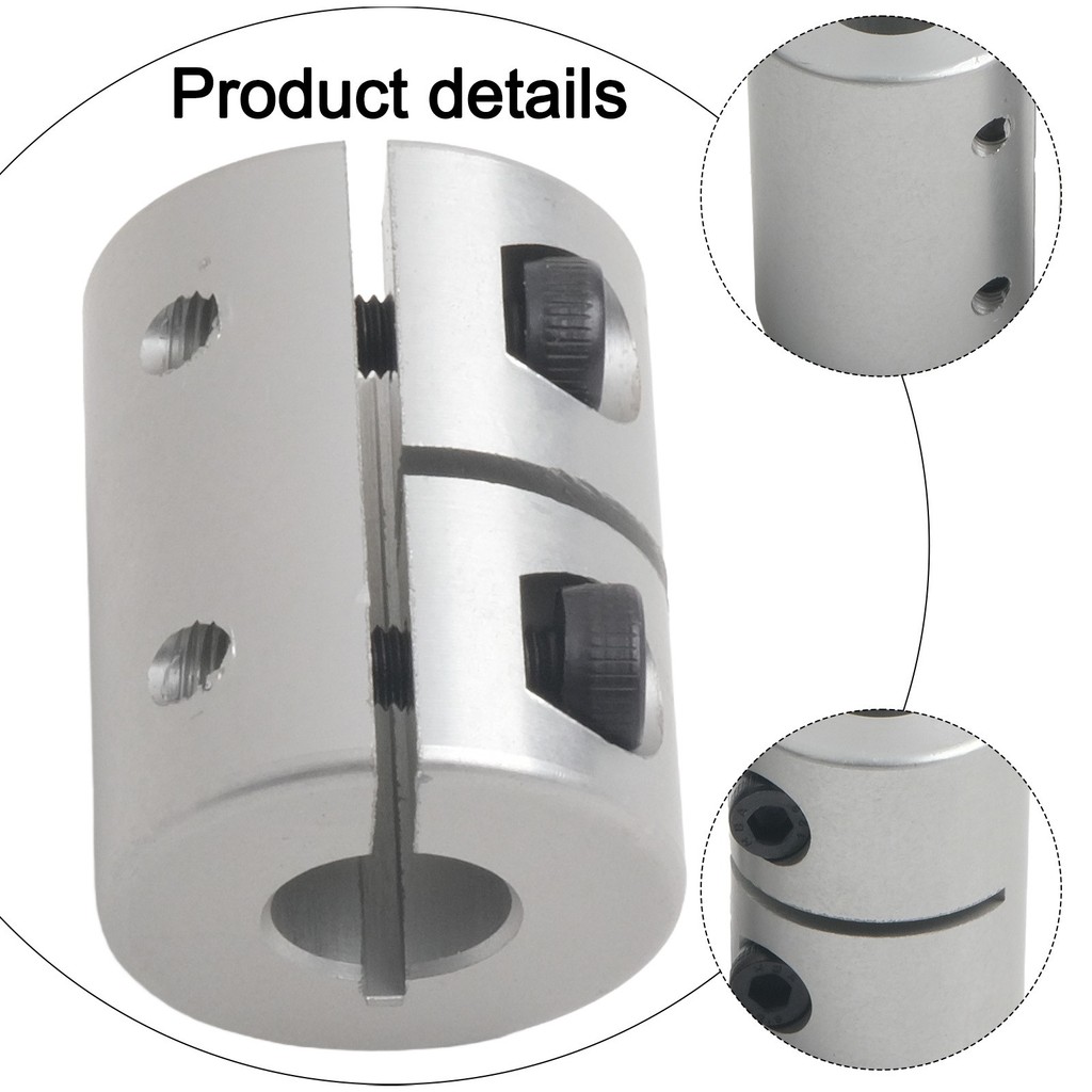 <FAIRLAND-TH>4pc Coupling 88mm Aluminium Alloy 25mm ความยาว 20mm เส้นผ่านศูนย์กลางสําหรับมอเตอร์ขั้น