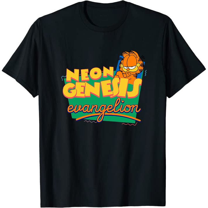 เสื้อยืด Neon Genesis Evangelion Garfield Classic Tee