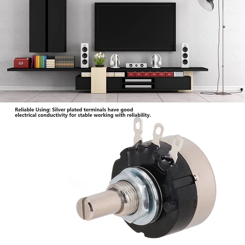 <FAIRLAND-TH> 5K Potentiometer RV24YN 20S B502 24 มม.เปิดเดี่ยวสําหรับควบคุมความเร็วมอเตอร์