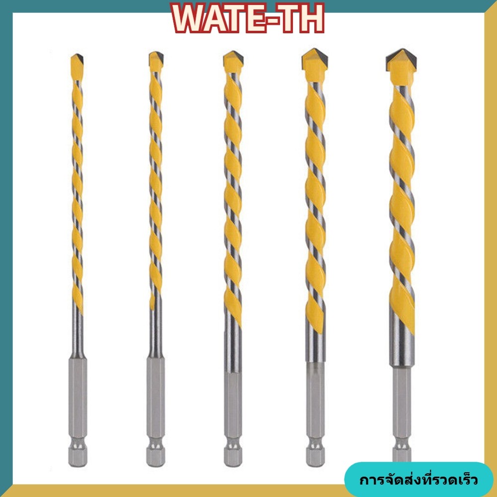 WATE Fast1 PC Hex Shank 160 มม.เจาะคาร์ไบด์บิตสําหรับ Masonary คอนกรีตอิฐหิน