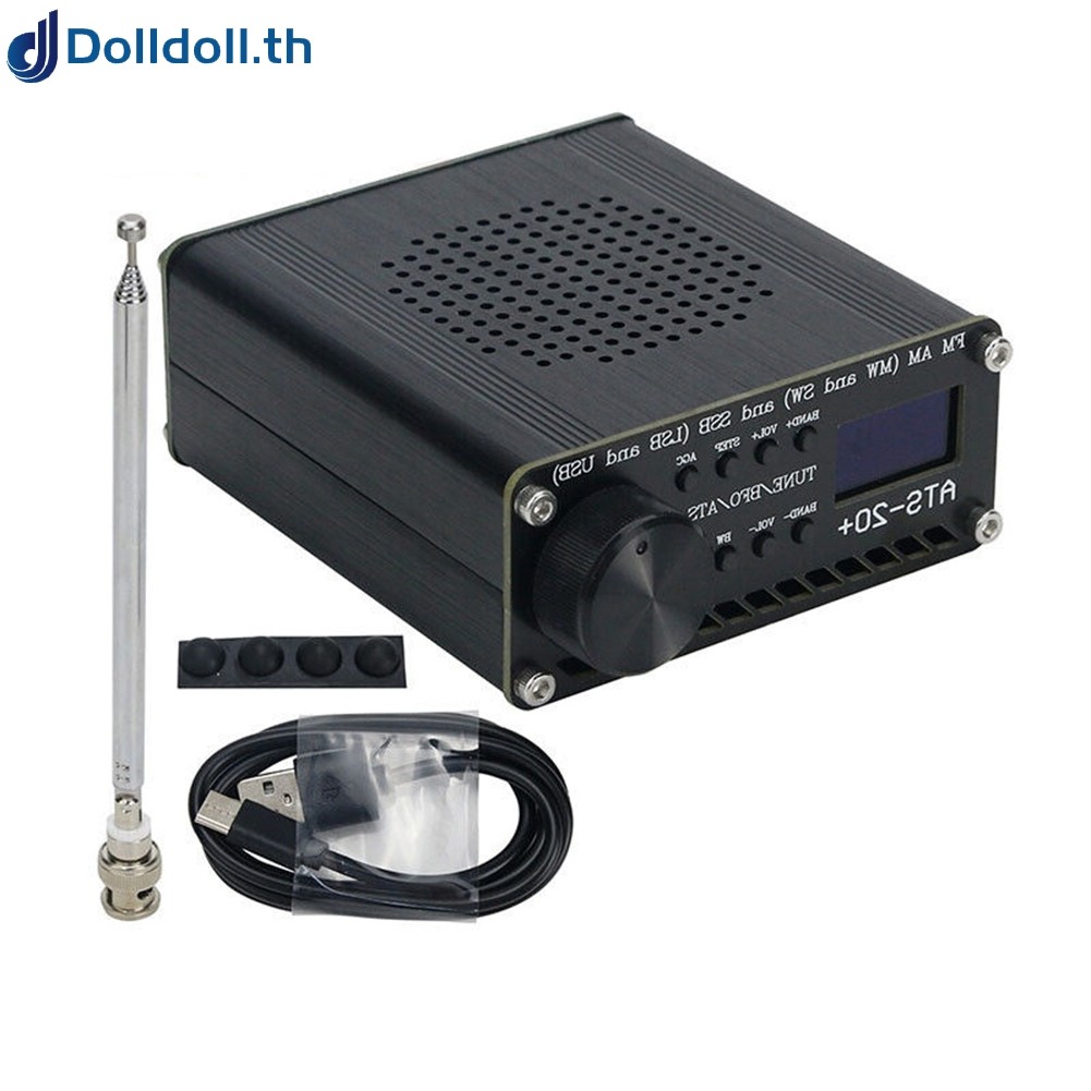 [Dolldoll] ATS-20+ Plus ATS20 V2 SI4732 ตัวรับสัญญาณวิทยุสําหรับตัวรับสัญญาณ DSP FM AM และ SSB