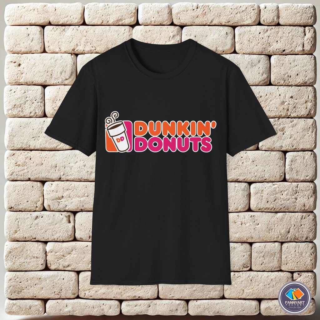เสื้อยืดแบรนด์ Dunkin Donuts สไตล์ STREETWEAR สำหรับทั้งชายและหญิง
