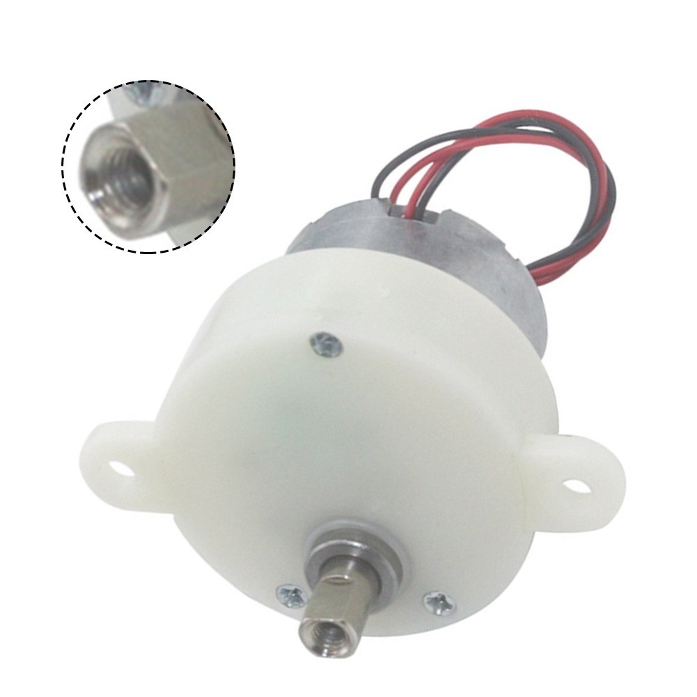 [ULM]JS30 Micro Gear Motor DC 3/6V Plastic Gear Motor 5/6/100RPM For Automation