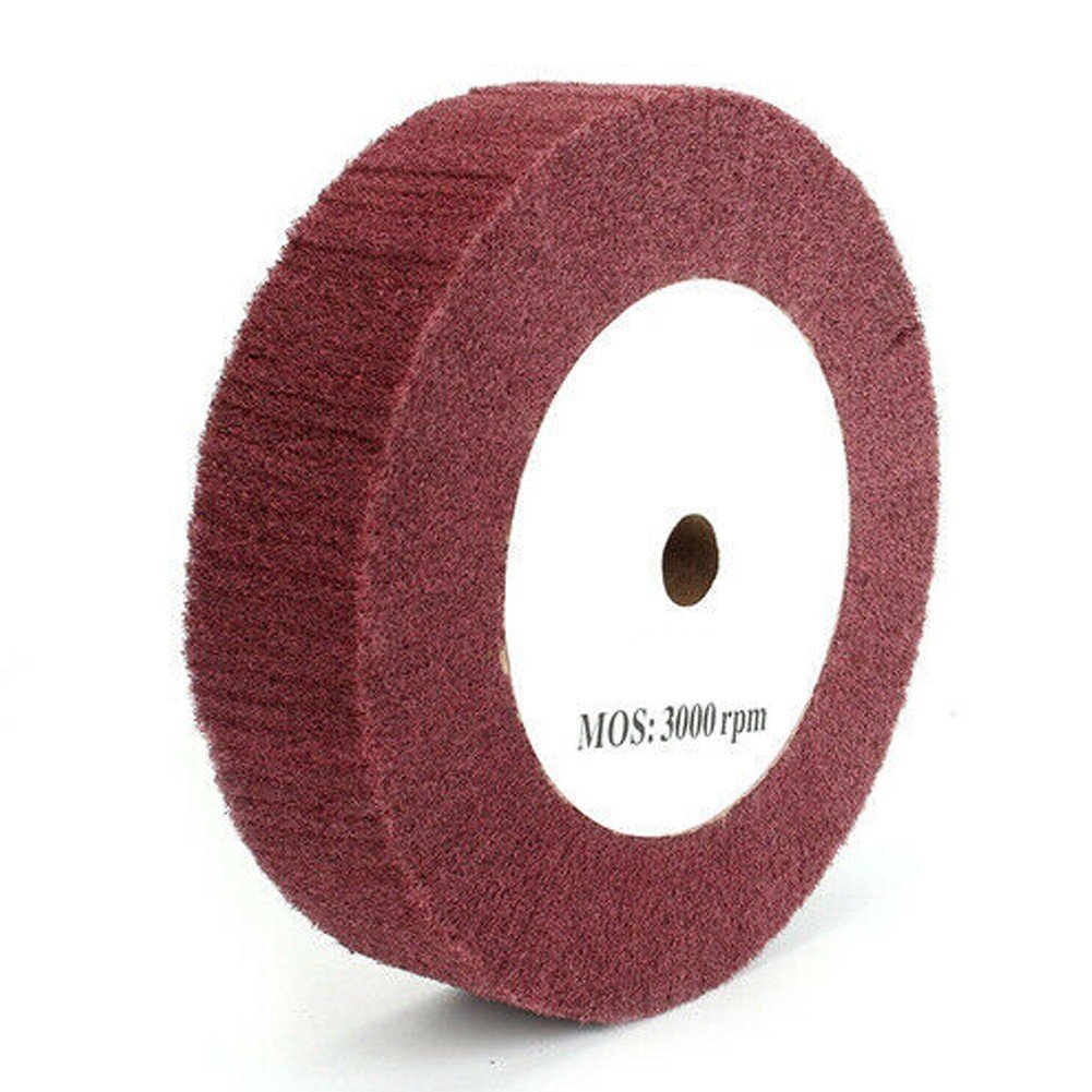 SWTDRM Hot5 Abrating Nylon Grinding Wheel 320# Non-Woven Flap Polishing Disc 2