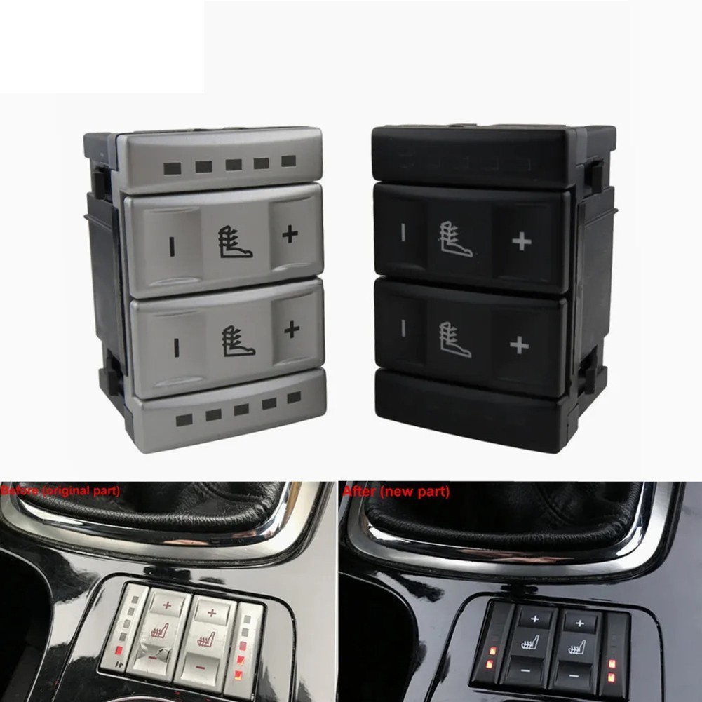 SWHOME สําหรับที่นั่งความร้อนปุ่มควบคุม 6M2T19K314AC สําหรับ Ford สําหรับ S-MAX 2006-2015