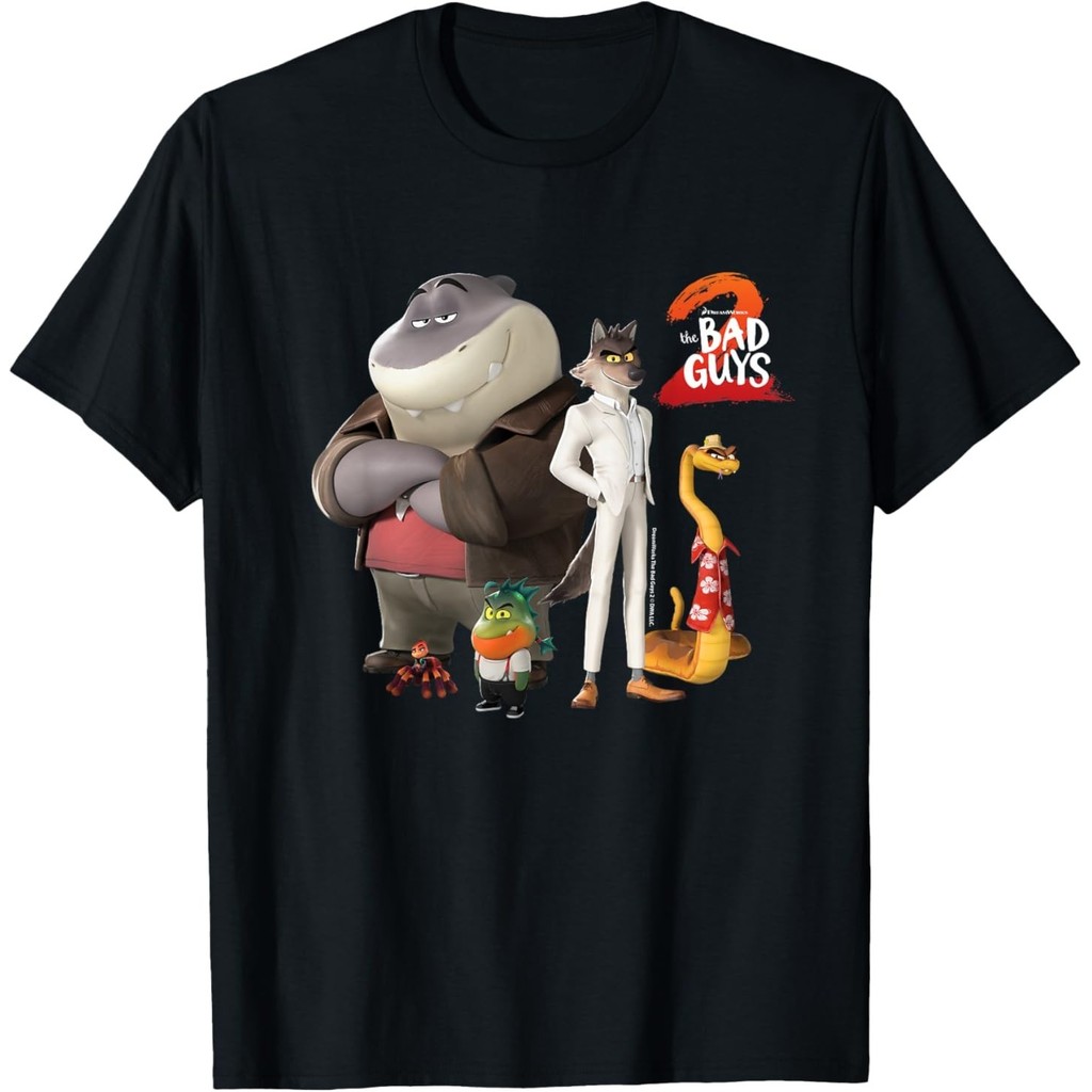 The Bad Guys - เสื้อยืด The Bad Guys 2 ตัว