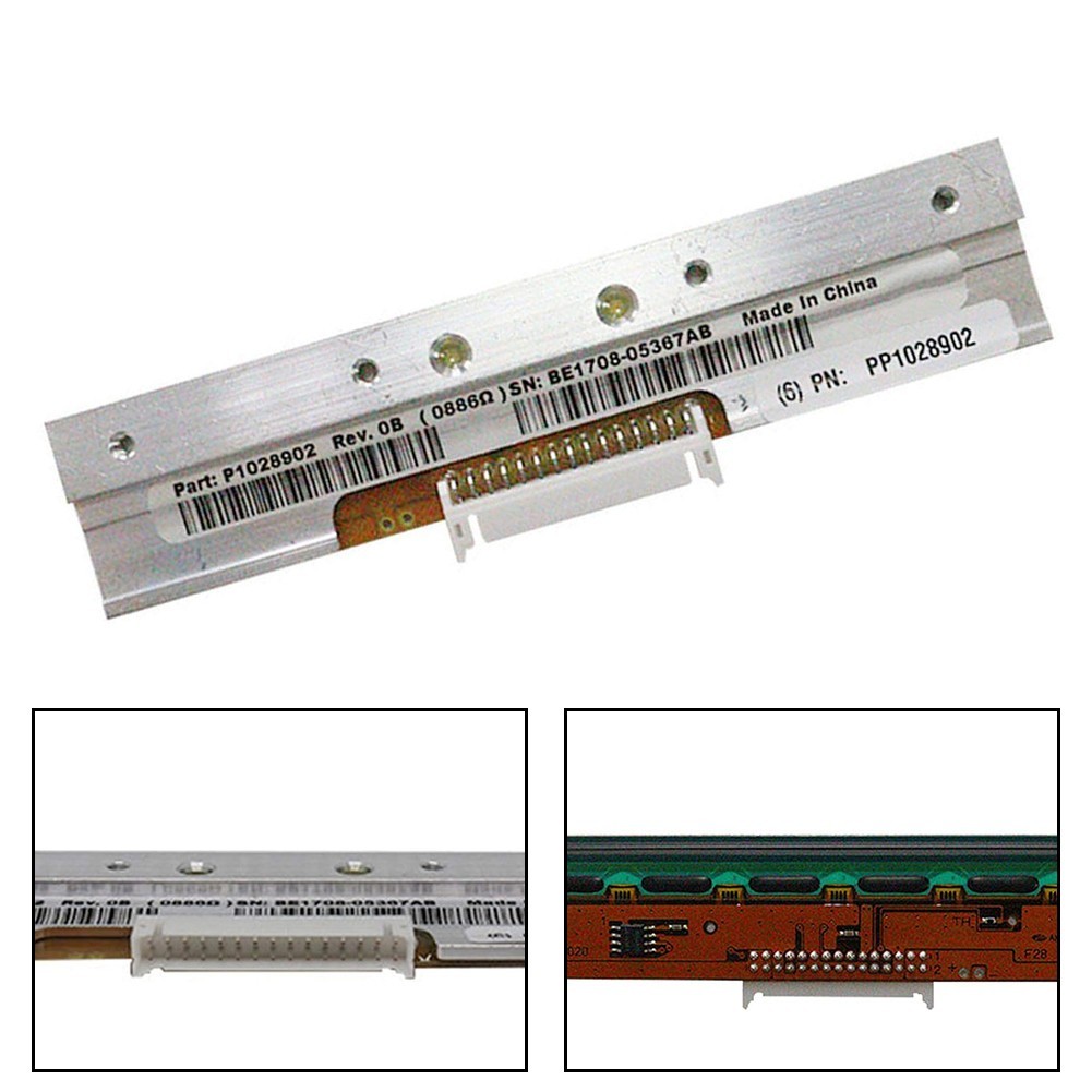 Bestshe1.th❤️หัวพิมพ์สําหรับ Zebra ZT200 ZT220 ZT230 เครื่องพิมพ์ความร้อน 203dpi PN P1037974-010