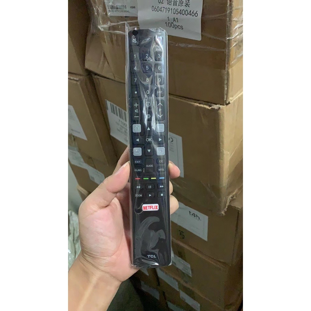 TCL RC802N ใหม่ Original RC802N YLI2 สําหรับ RCA TCL HITACHI สมาร์ททีวีรีโมทคอนโทรล 06-IRPT45-BRC802