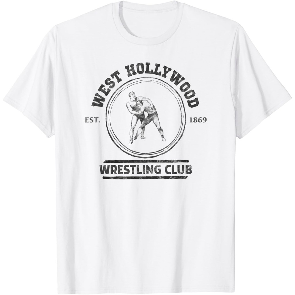 เสื้อยืด Vintage West Hollywood Wrestling Club (Los Angeles)