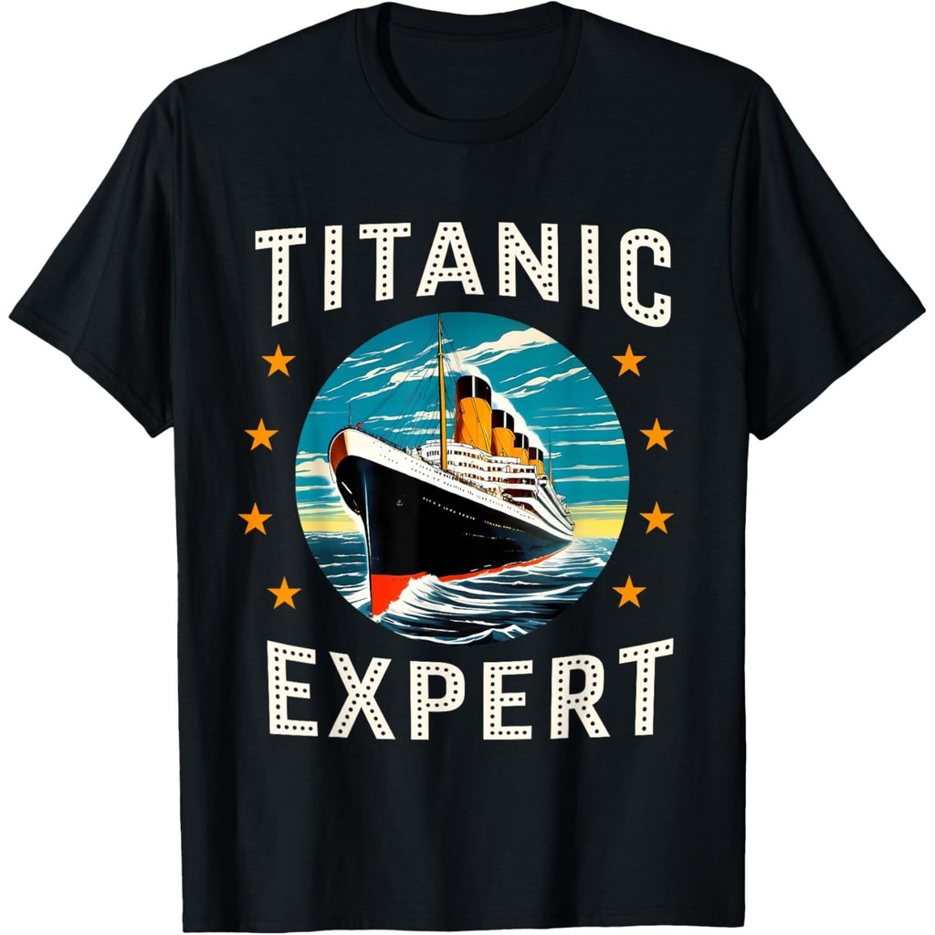 Titanic Expert Funny Rms Titanic Birthday Merch เสื้อยืด