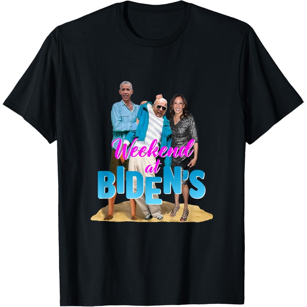 Weekend At BidenS เสื้อยืดตลก Biden President Democrat