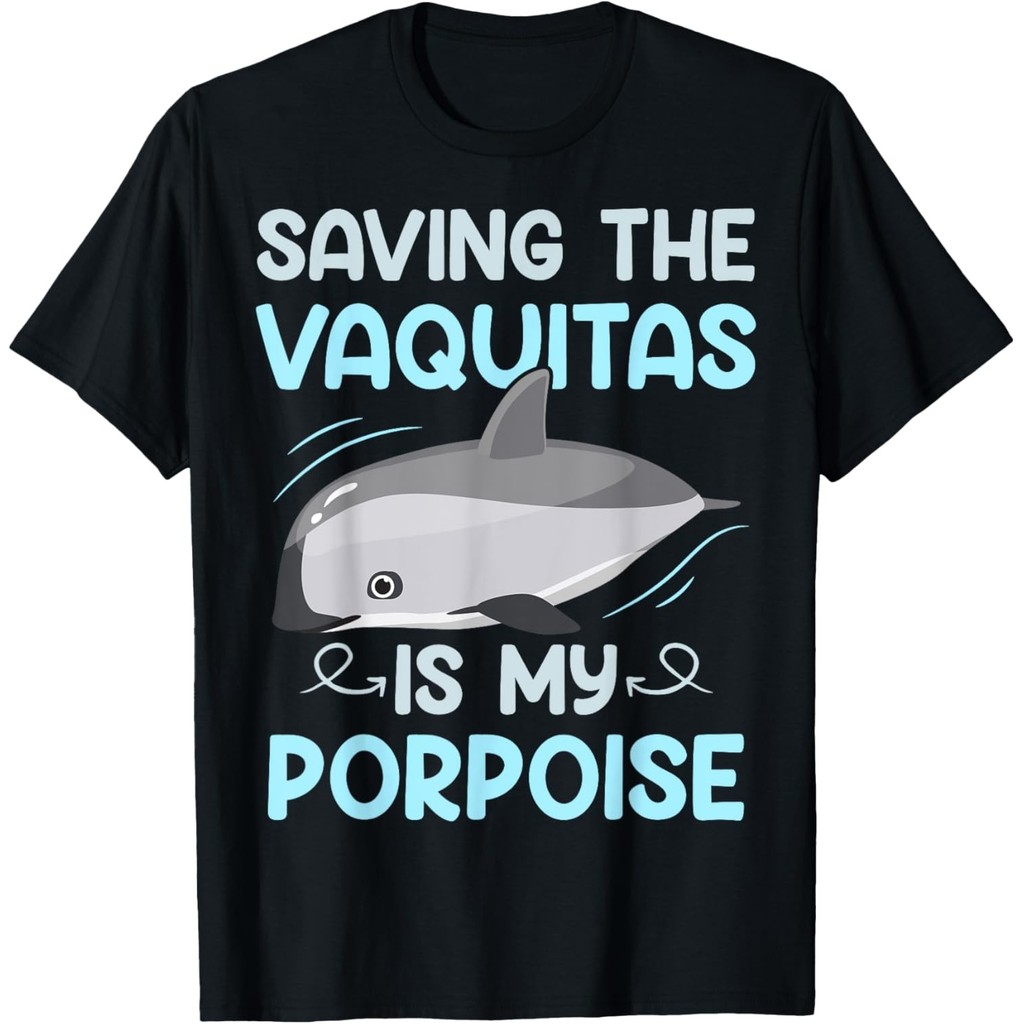 เสื้อยืดพัดลุม Vaquita สนุกกับการช่วยเหลือVaquitas