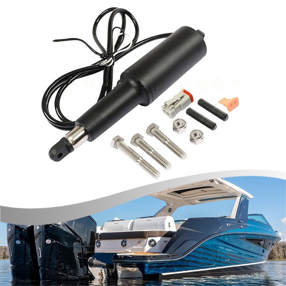 สินค้าใหม่ July! Boat Trim Tab Actuator Set ขนาด 2.25" พร้อมรูบนด้านบน 5/16"