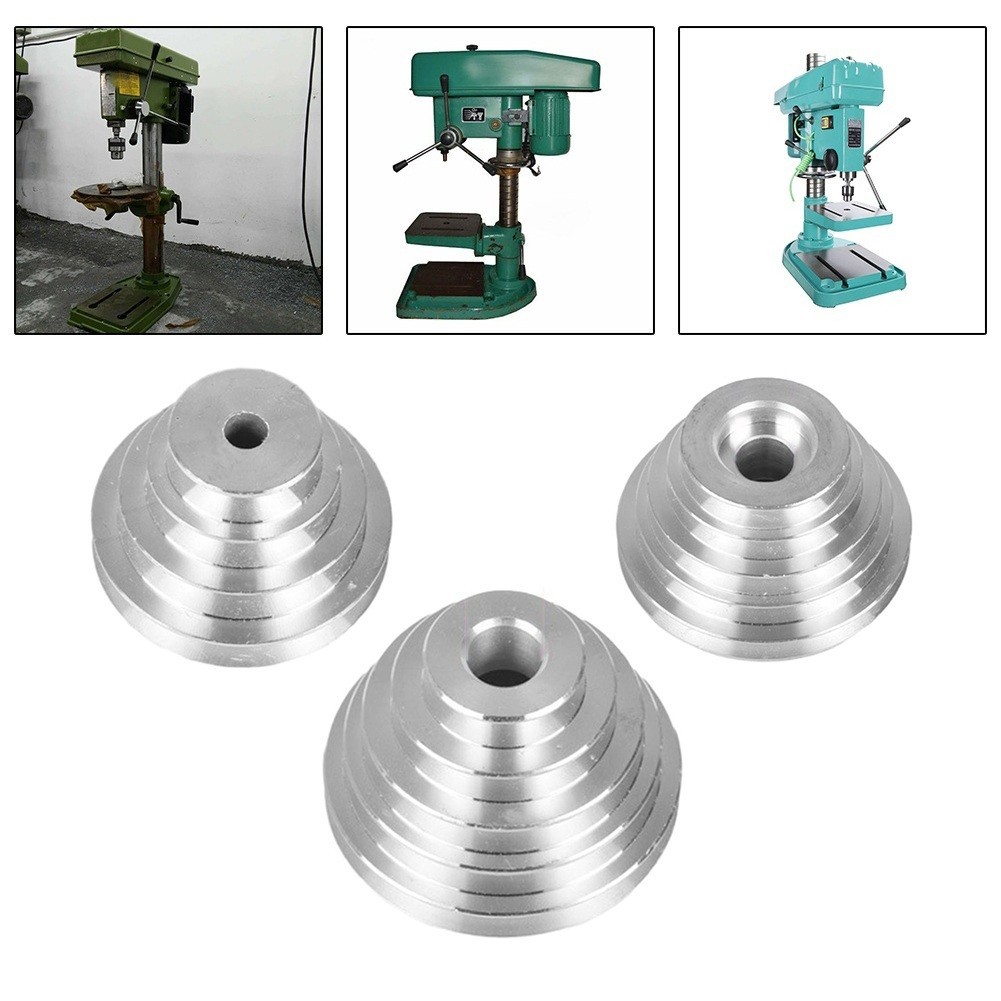 POWDERSPagoda Pulley Wheel ล้อเกียร์อลูมิเนียมสําหรับ Benchtop Drill Press Z4116