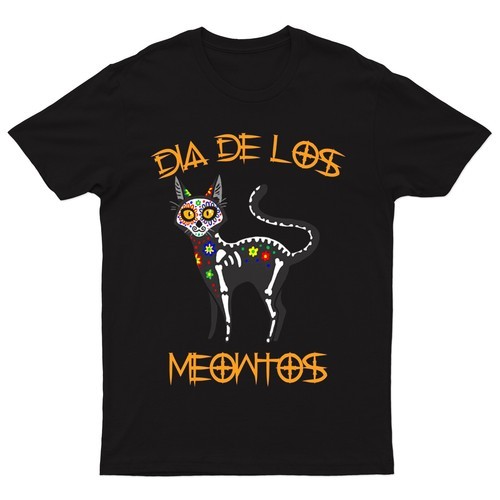 Day Of The Dead Mexican เสื้อยืด Sugar Skull Dia De Los Muertos Gothic V Dd178