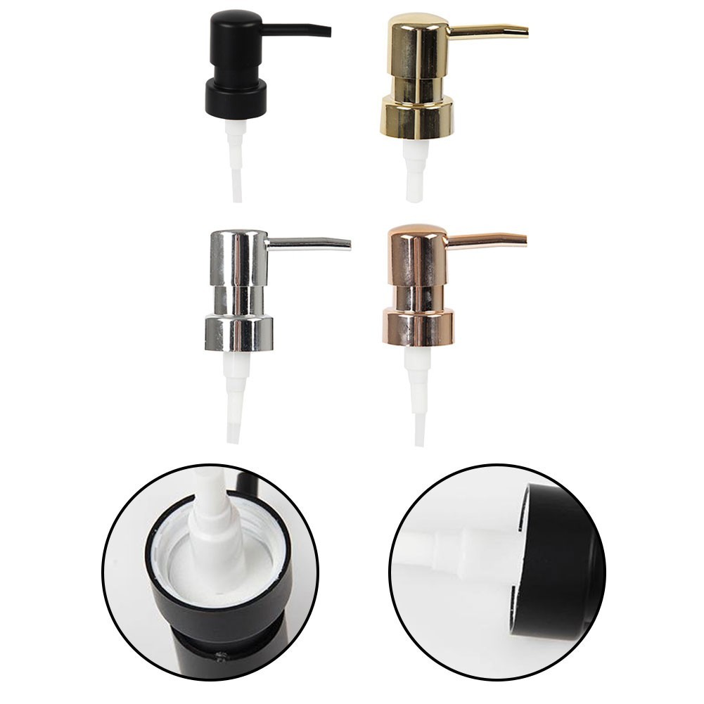 [SWHOME] หัวปั๊มโลชั่น ABS หัวกลม 28 หัวฉีดกดขวดนมเกลียว [AUG]