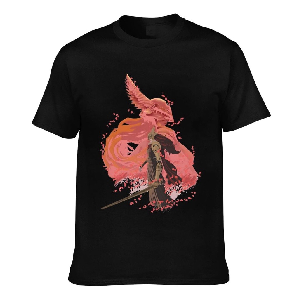 เสื้อยืดพิมพ์ลายธีม Malenia จากเกม Elden Ring สำหรับท่านชาย ขนาด XS-3XL