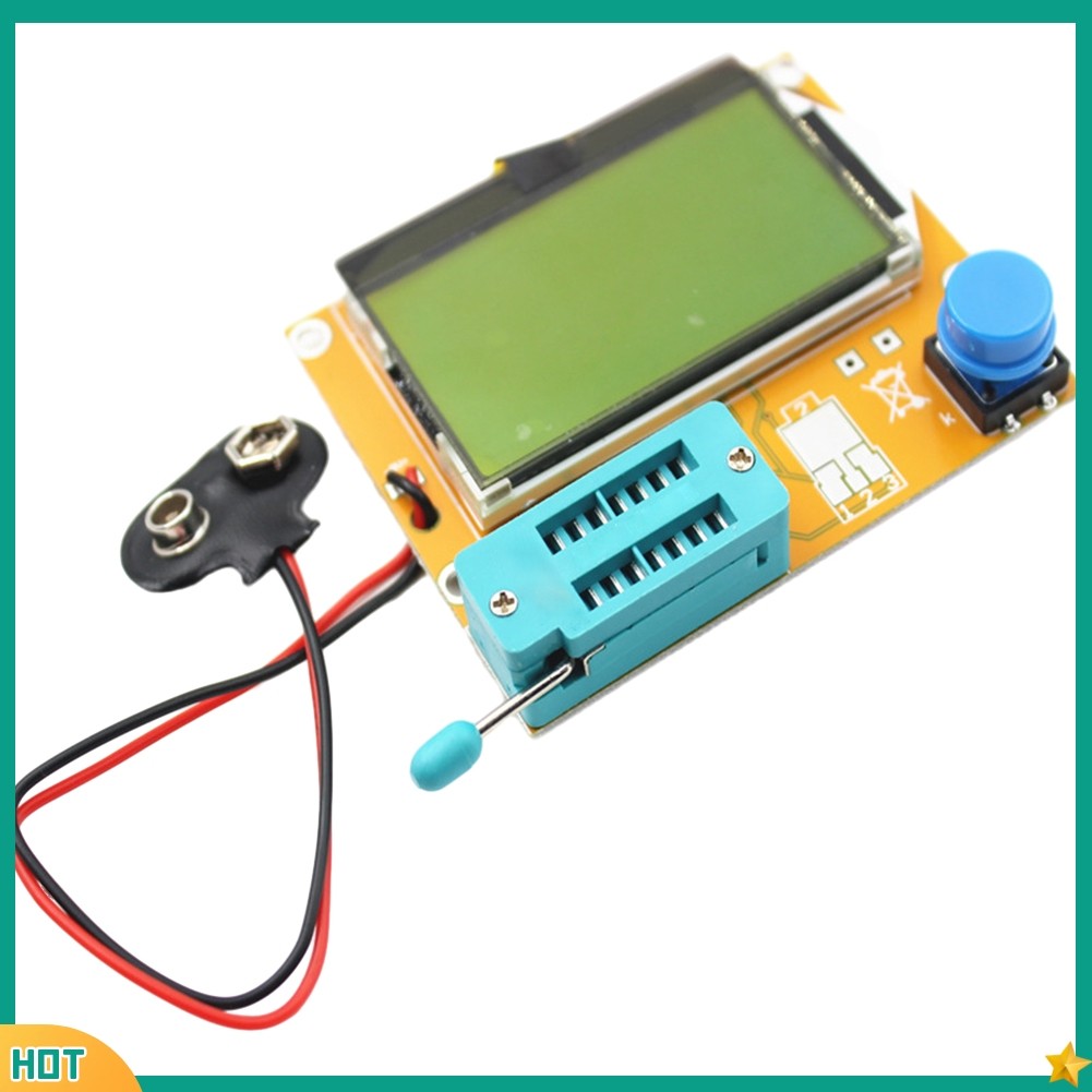 jelly เครื่องทดสอบทรานซิสเตอร์กราฟิกล่าสุด LCR-T4 เมตรเครื่องทดสอบทรานซิสเตอร์ไดโอด LCR-T4