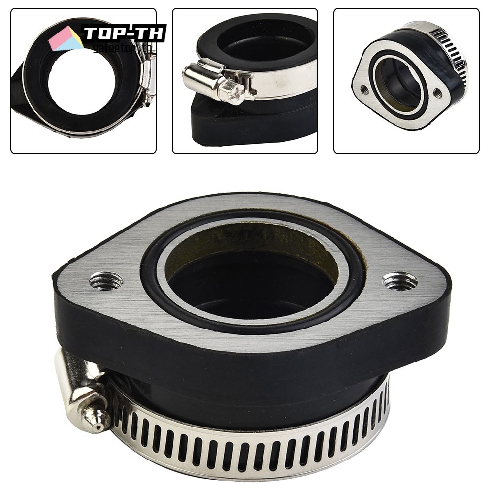 1X คาร์บูเรเตอร์ Manifold Flange Adapter Dirt Bike 28 มม. สําหรับ Mikuni VM24 26 28 มม.