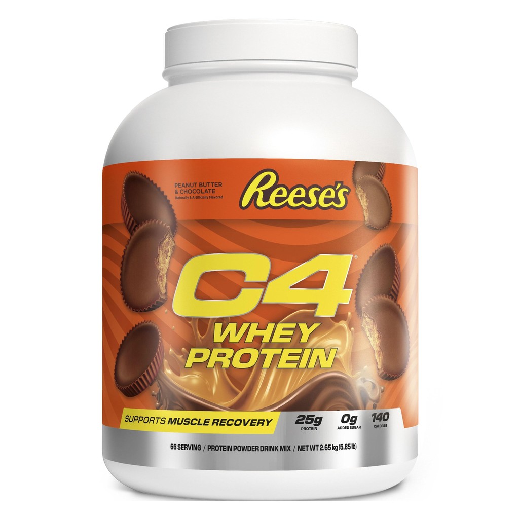 Cellucor C4 Whey Protein Reeses Peanut Butter & Chocolate Powder 2.65kg 1