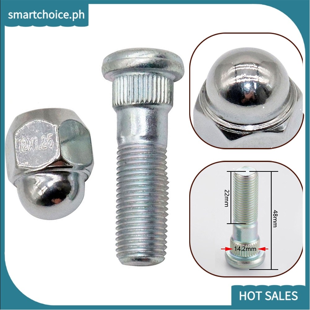 smt Wheel Hub Bolt Stud & Nut SET สําหรับ Forester 2009-2019