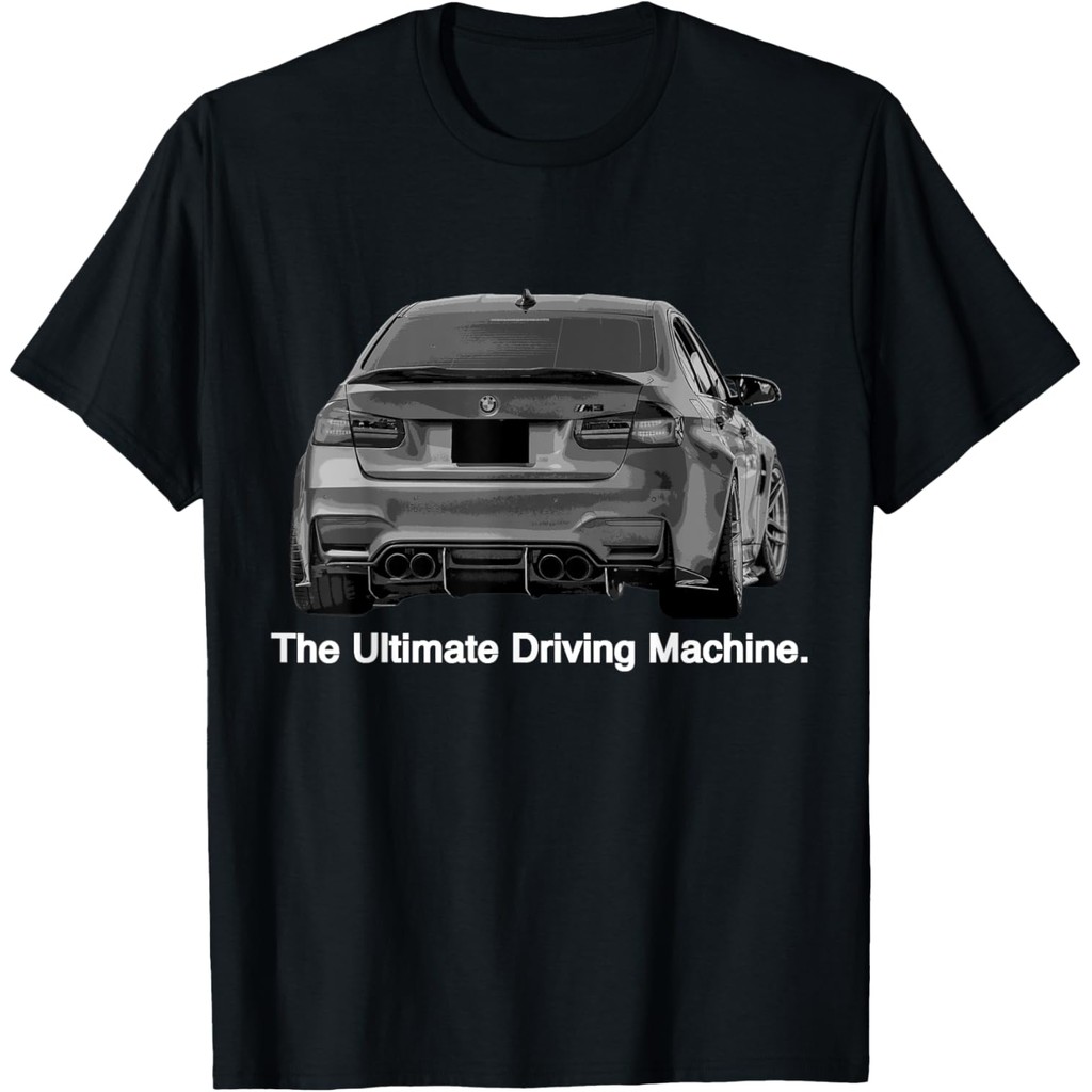 เสื้อยืดผ้าฝ้ายคุณภาพสูงแขนสั้น สำหรับผู้ชาย แบบ Ultimate Driving Machine Euro E90 M