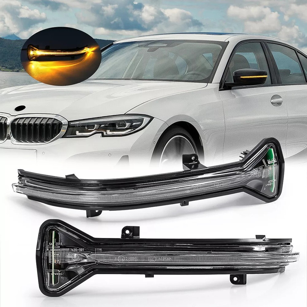 คลังสินค้าพร้อมสําหรับ BMW G38 G30 G31 สําหรับ G11 G12 G14 กระจก LED แสดงสถานะไฟเลี้ยว