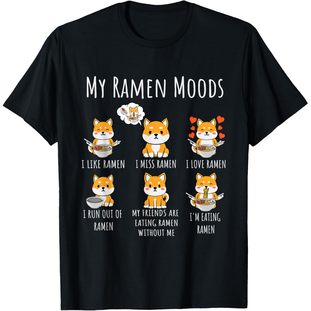 Ramen Lover Shiba Inu Dog Japanese Noodles Ramen T-Shirt