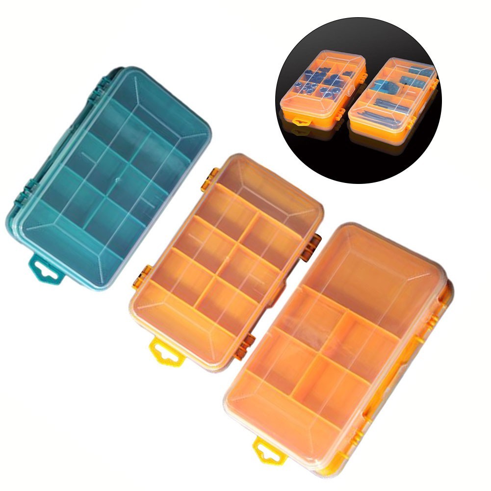 [SWHOME] 13 กริดกรณีสําหรับ ScrewThreads Bolts เล็บถั่วชิ้นส่วนกล่องเครื่องมือ [AUG]