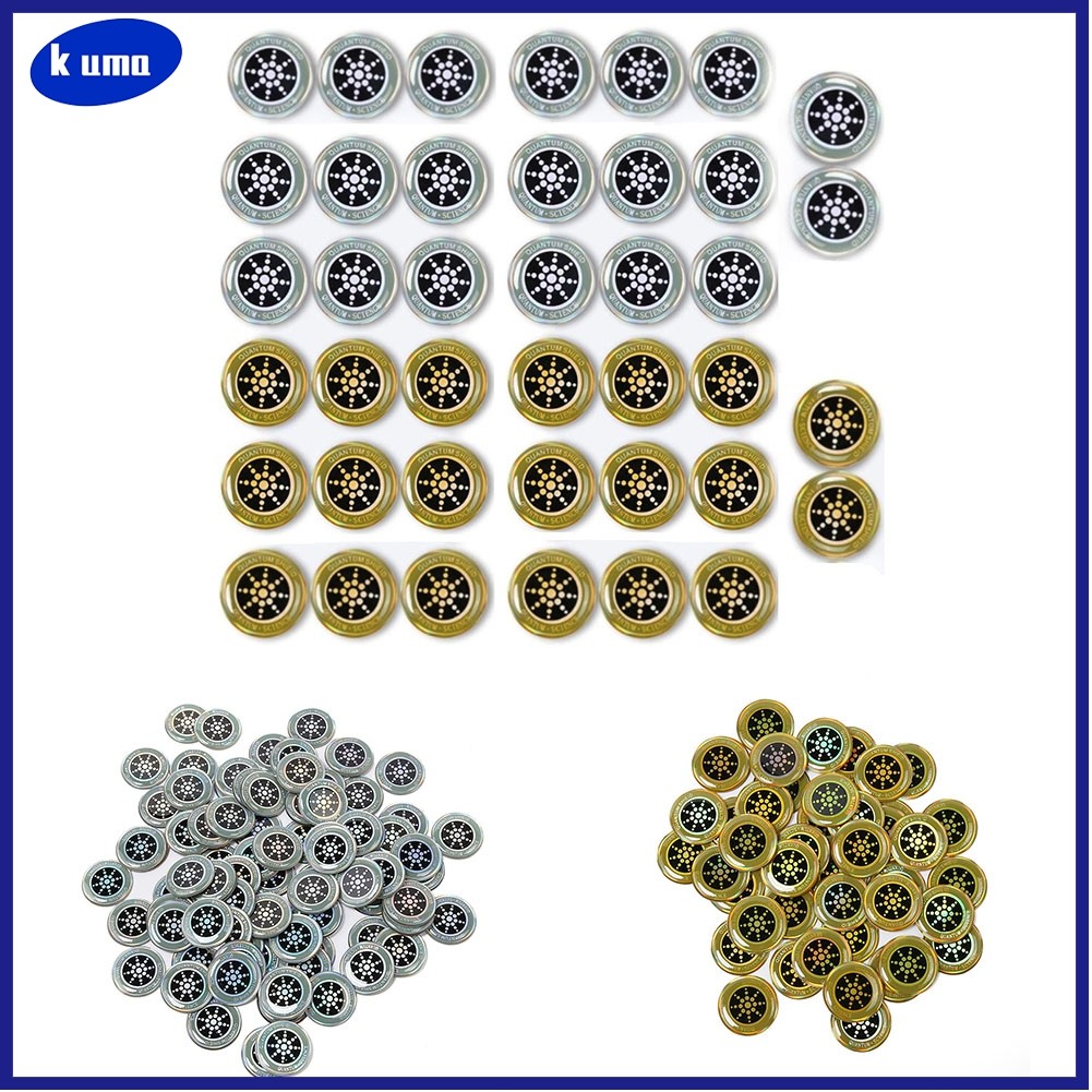 XK 20 ชิ้นป้องกันรังสี EMF สติ๊กเกอร์ Blocker