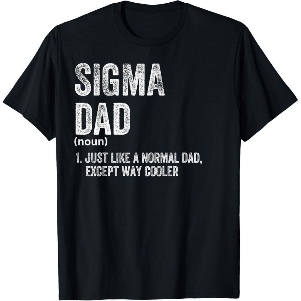 Sigma Dad Funny Meme Sigma T-Shirt Mans
