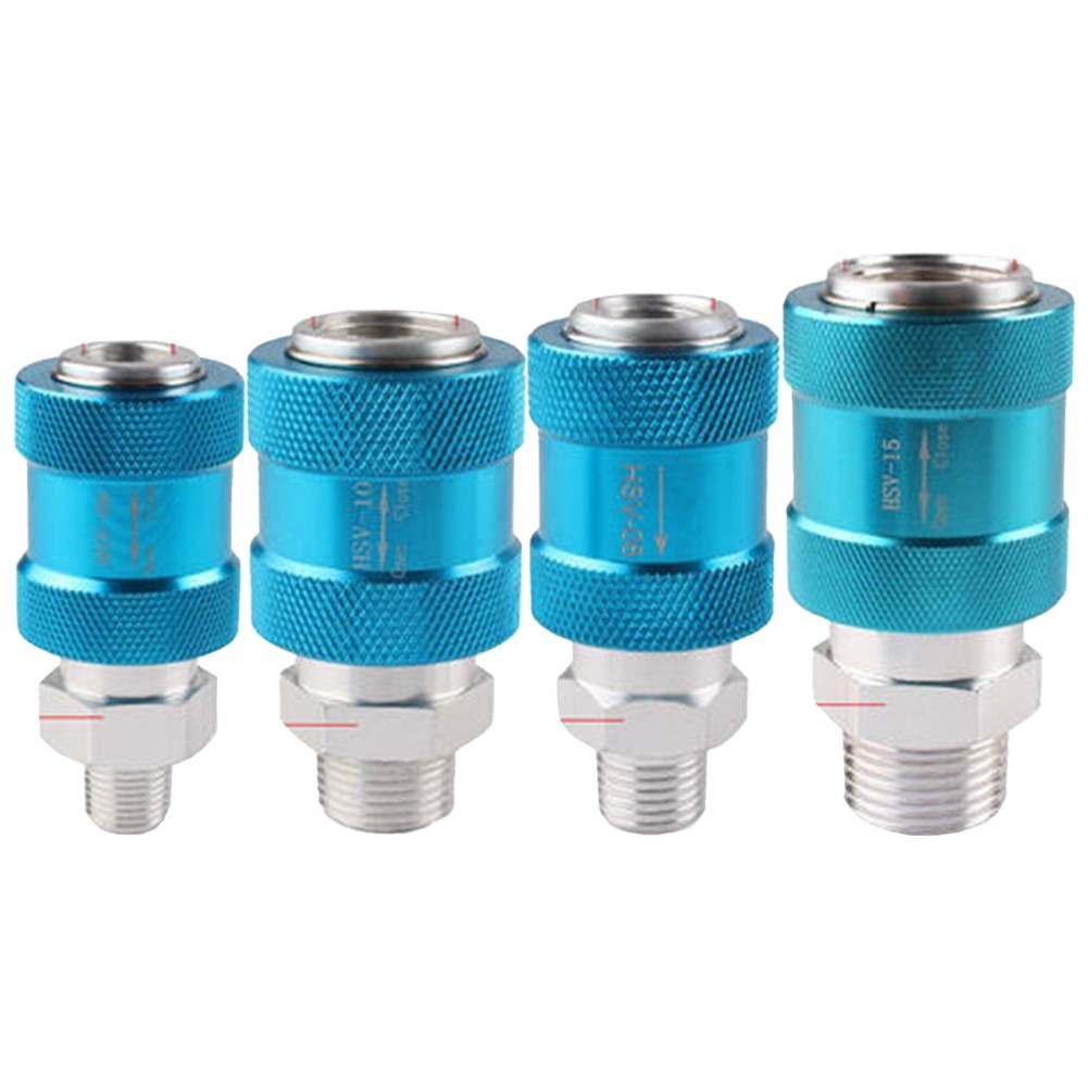 [SWHOME] HSV-06 HSV-08 HSV-10 HSV-15 วาล์วสไลด์มือนิวเมติก Flow Control ManualSwitch [AUG]