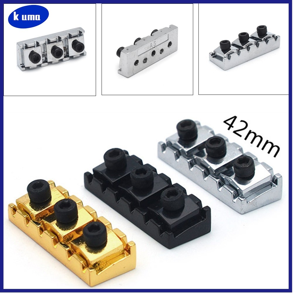 kkuma Electric Guitar String Locking Nut 42mm Replacement