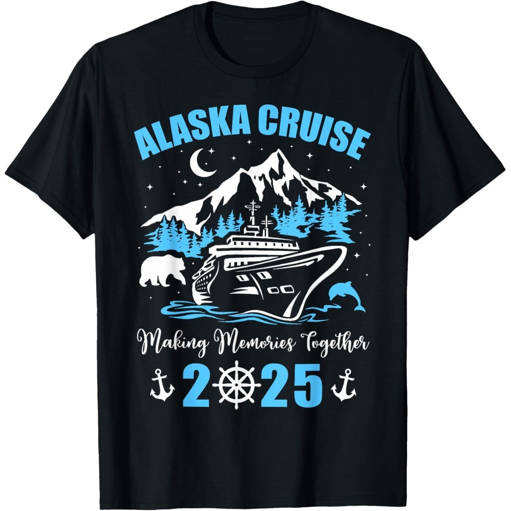 เสื้อยืด Cruisin Together Alaska 2025 Family Friend Alaska Cruise
