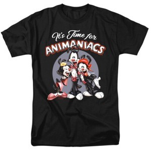 ขายร้อน O-คอ 90s ลําลองแฟชั่นแขนสั้น Animaniacs - Its Time For - เสื้อยืดสําหรับผู้ใหญ่