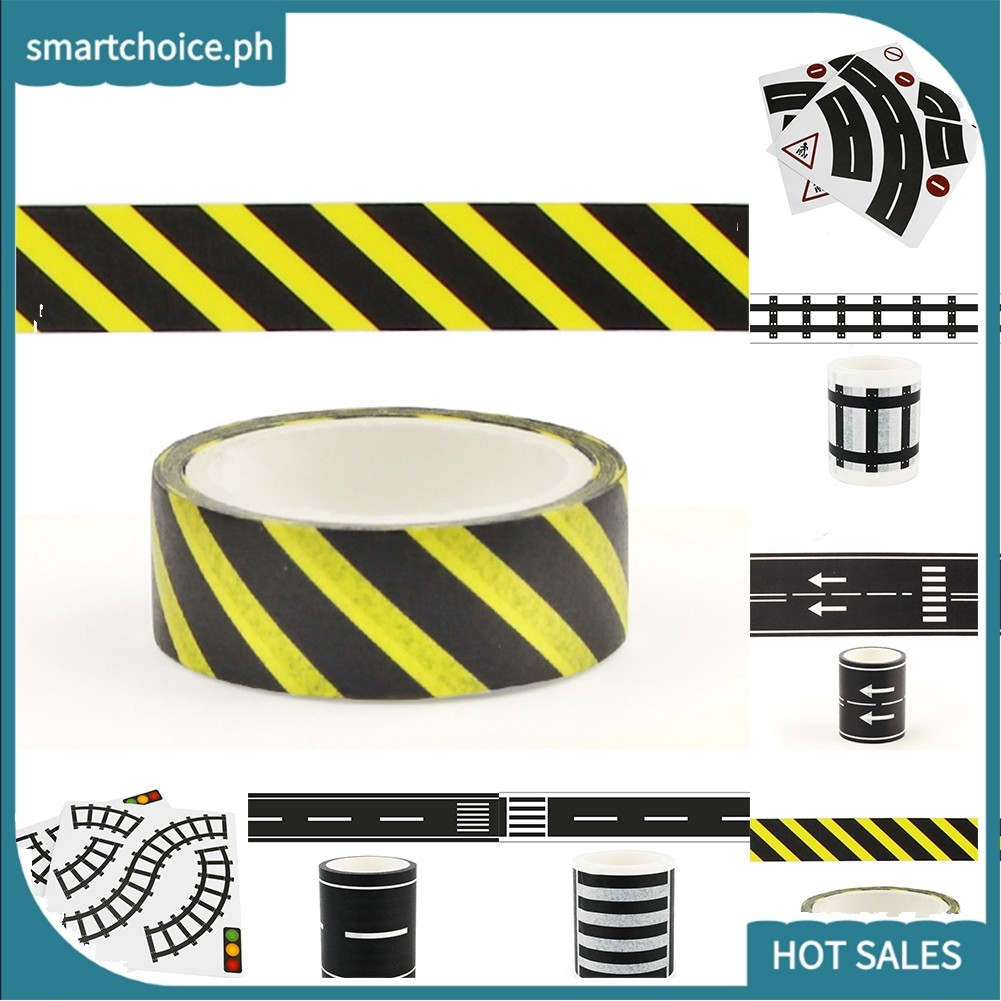 smt Roll Car Road Tape สติกเกอร์พื้นแบบถอดได้ Train Tr