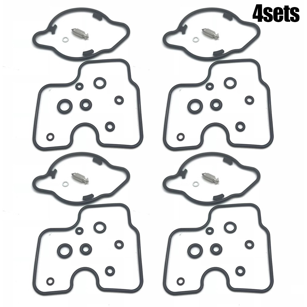 คลังสินค้าพร้อม 4 ชุดสําหรับ XRV750 RD07 1993-2003 สําหรับ XRV 750 ชุดซ่อมคาร์บูเรเตอร์รถจักรยานยนต์