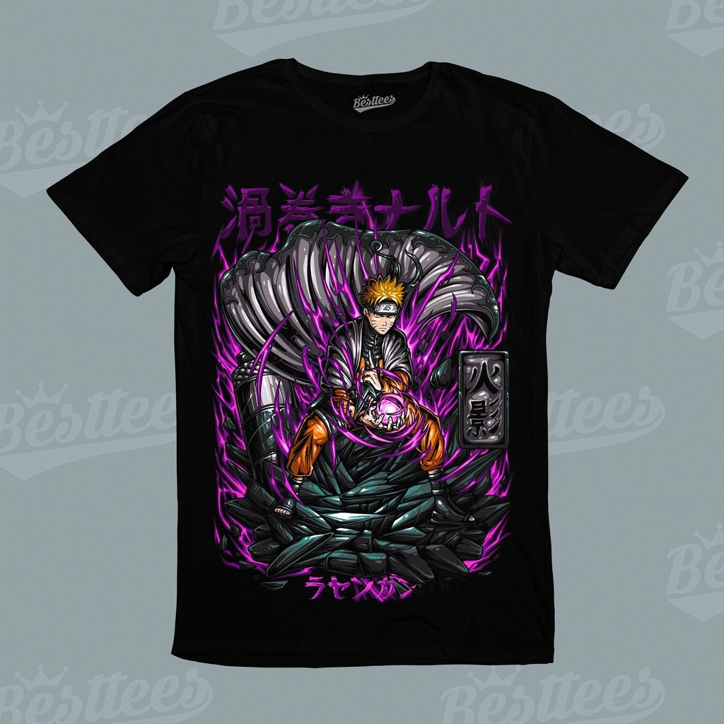 2025 Naruto Japanese Manga Series อะนิเมะ Uzumaki กราฟิก Illustrator Ninja Tee Tshirt