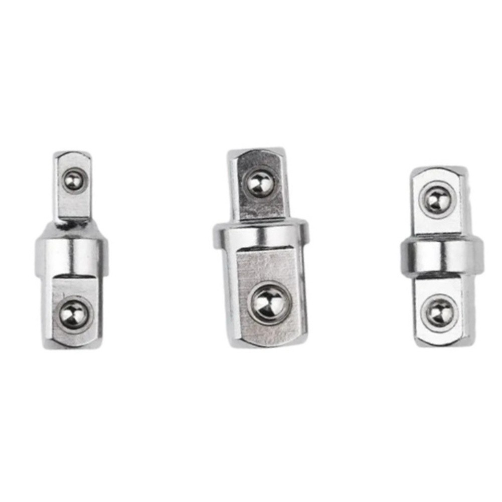 [Dolldoll] 3 ชิ้นคู่สแควร์หัวประแจวงล้อซ็อกเก็ตอะแดปเตอร์แปลงชุดลด - รูปที่ 4