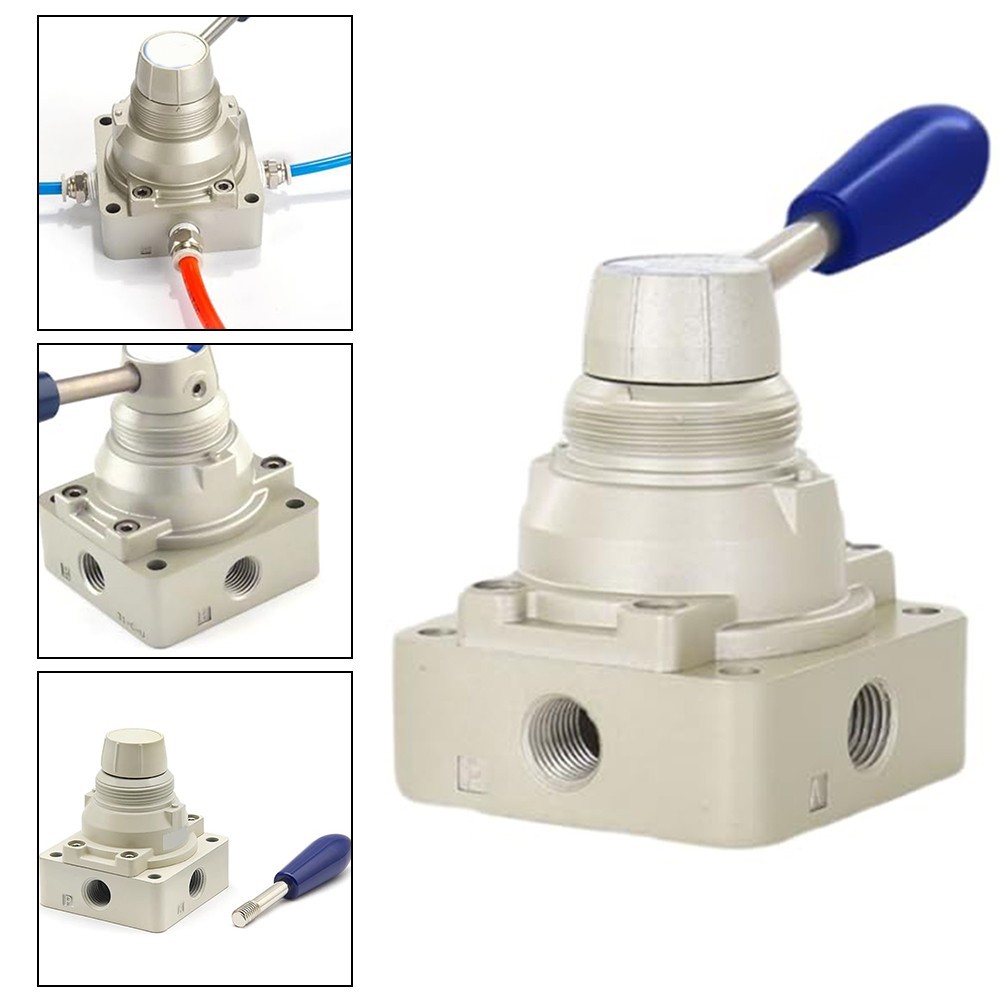 <FAIRLAND-TH>วาล์วมือสวิตช์นิวเมติก 4HV310-10 การย้อนกลับแบบแมนนวลสามทาง