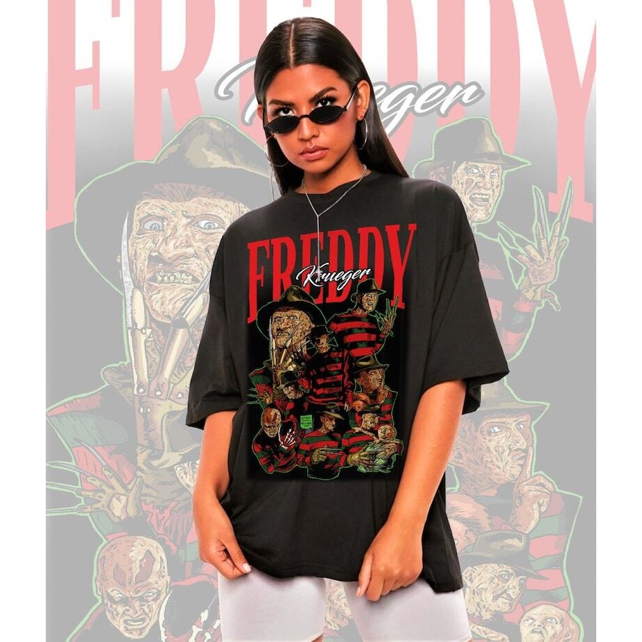 เสื้อยืด Freddy Krueger สำหรับไซส์ XS-3XL