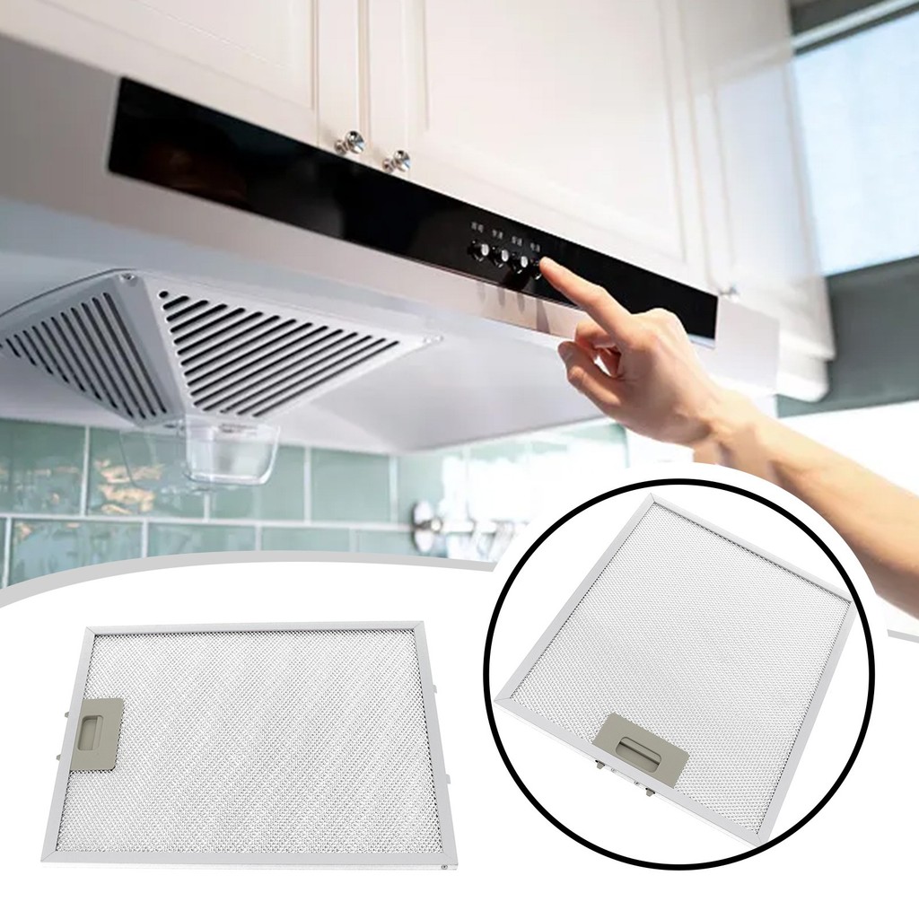 เครื่องดูดควันช่วงกรองน้ํามันเครื่อง Baffle Range Hood อุปกรณ์เสริม 340x280x9mm ราคา ถูกที่สุด ดีลบีเคเค แกลเลอรีภาพที่ 5