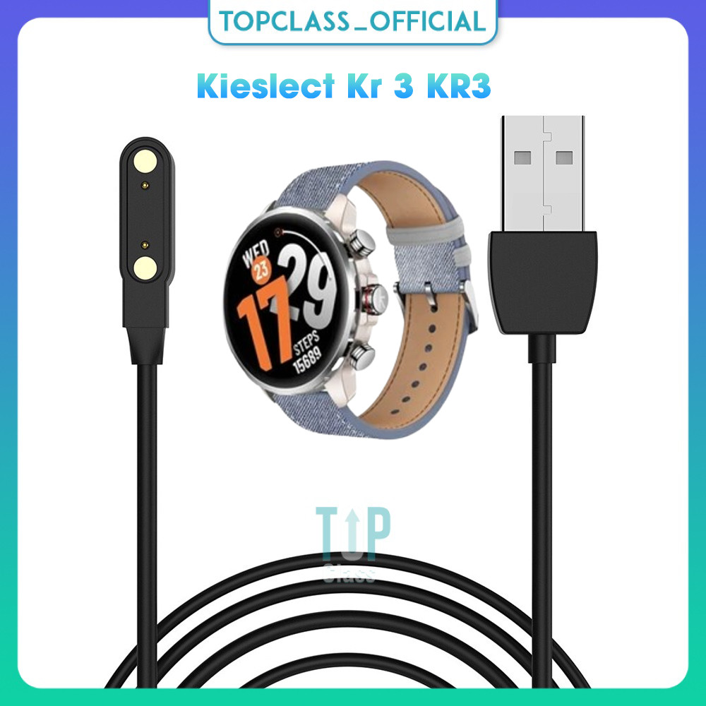 เปลี่ยนแท่นชาร์จ USB สายชาร์จสําหรับ Kieslect Kr 3 KR3 Smart Watch