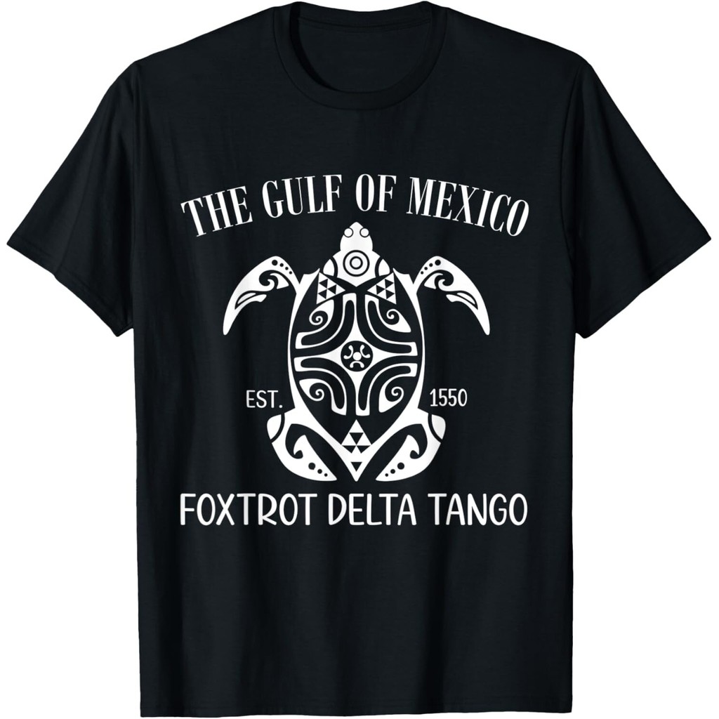 Gulf Of Mexico Foxtrots Deltas Tangos Gulf Of Mexico Turtle เสื้อยืด Unisex
