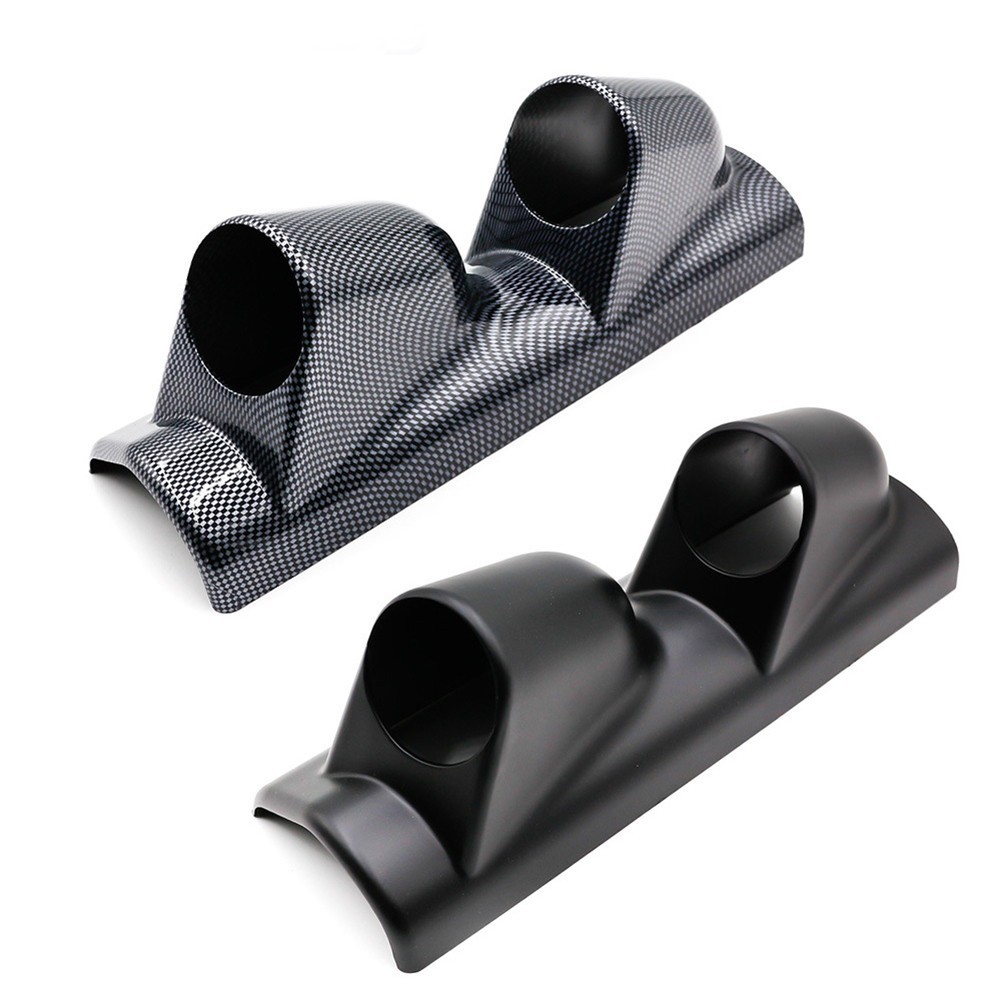 [GR] รถ 52 มม. 2" Dual Hole Gauge Pod Mount Holder Bracket Pillar Meter LHD ซ้าย