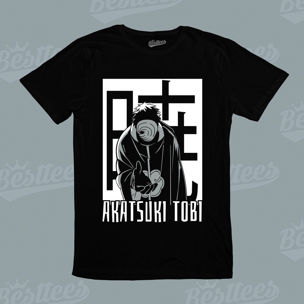2025 ผู้ชายอะนิเมะญี่ปุ่น Naruto Akatsuki Tobi Obito Uchiha Minato Tshirt
