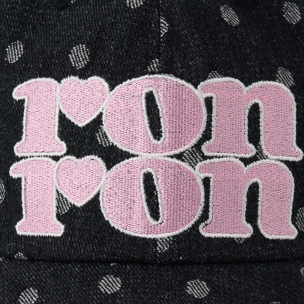 [RONRON] Dot Logo Ball Cap / 2colors — صورة 5