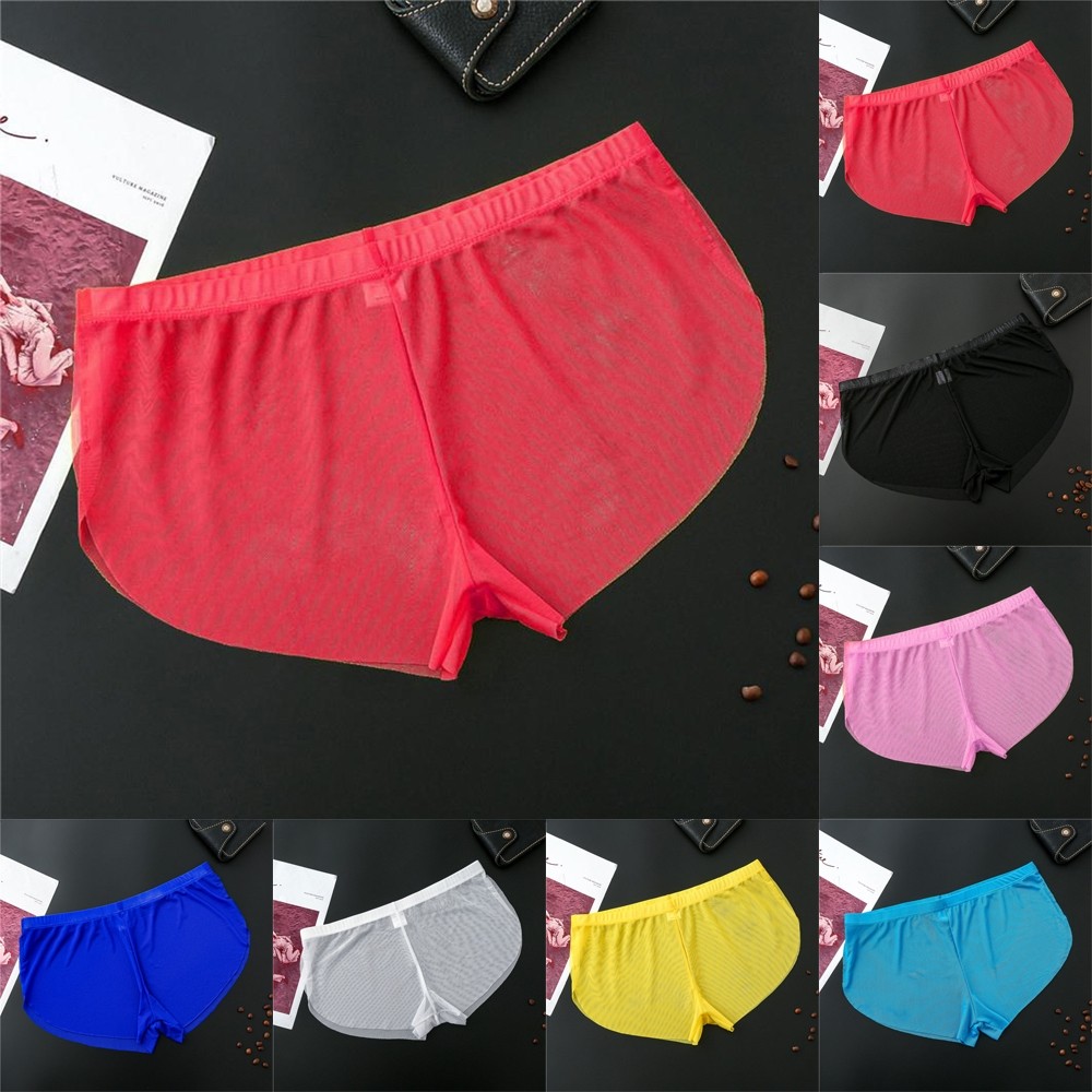 Man Boxer Briefs คอมฟี่ สำหรับเพาะกล้าม และใส่ขณะนอน