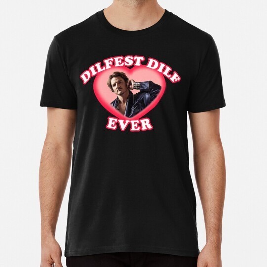 เสื้อยืดโอวันนิค สไตล์ย้อนยุค 80s 90s ออกแบบโดย Pedro Pascal